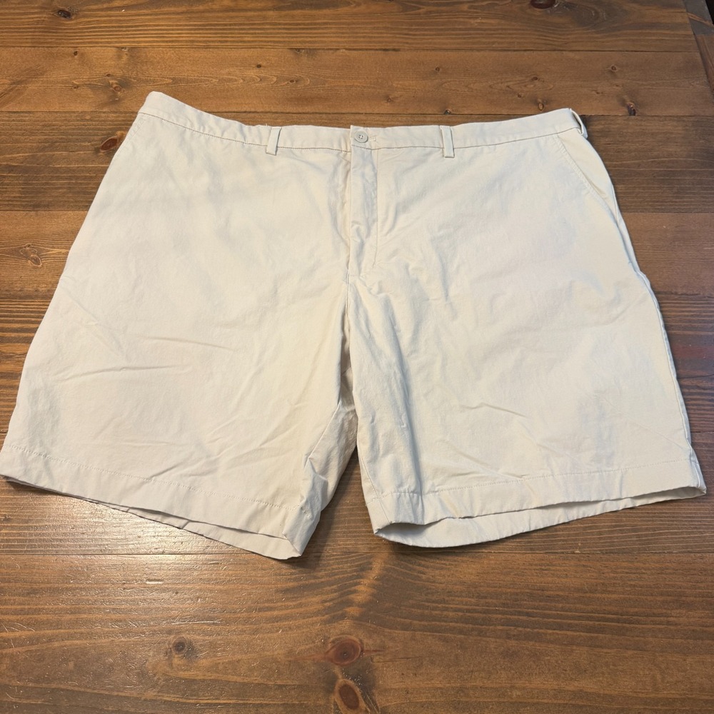 Vineyard Vines Shorts Mens 50 Big Beige Khaki On The Go OTG Performance 50B